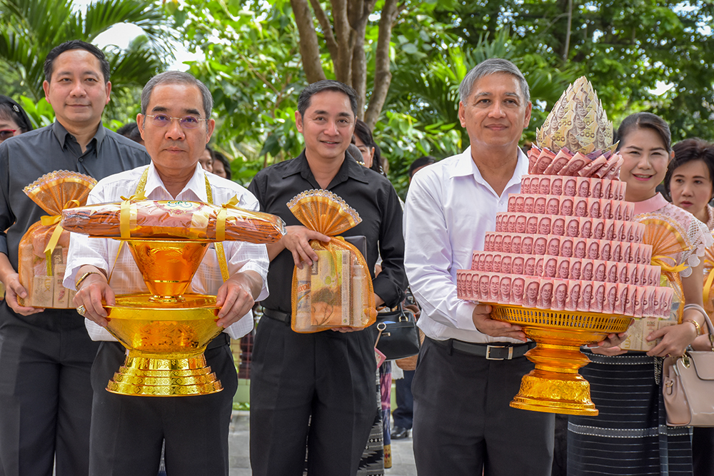 รพ.ฯ ร่วมทอดผ้าป่าสามัคคี เพื่อสมทบทุนบูรณปฏิสังขรณ์วิหาร ณ วัดเทพพล