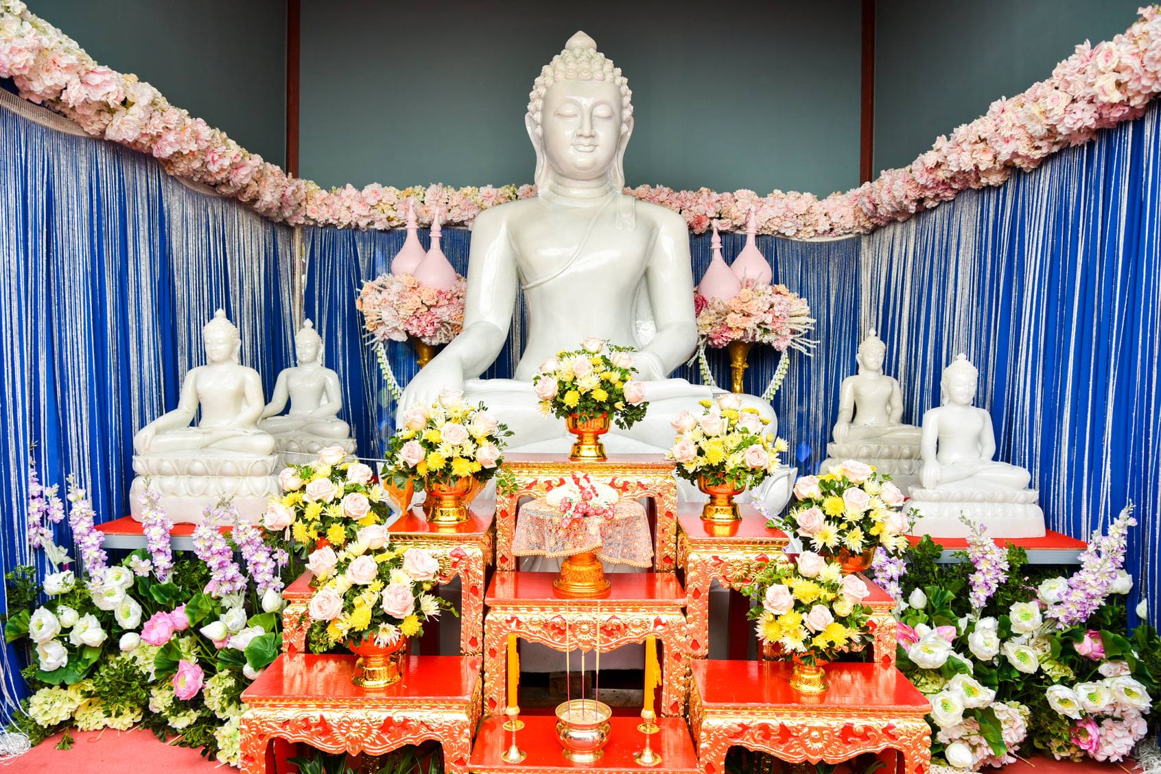 ผู้บัญชาการทหารเรือ เป็นประธานในพิธีอัญเชิญพระพุทธรูปหยกปางมารวิชัย " พระพุทธวิสุทธิศาสดานิราพาธ "
