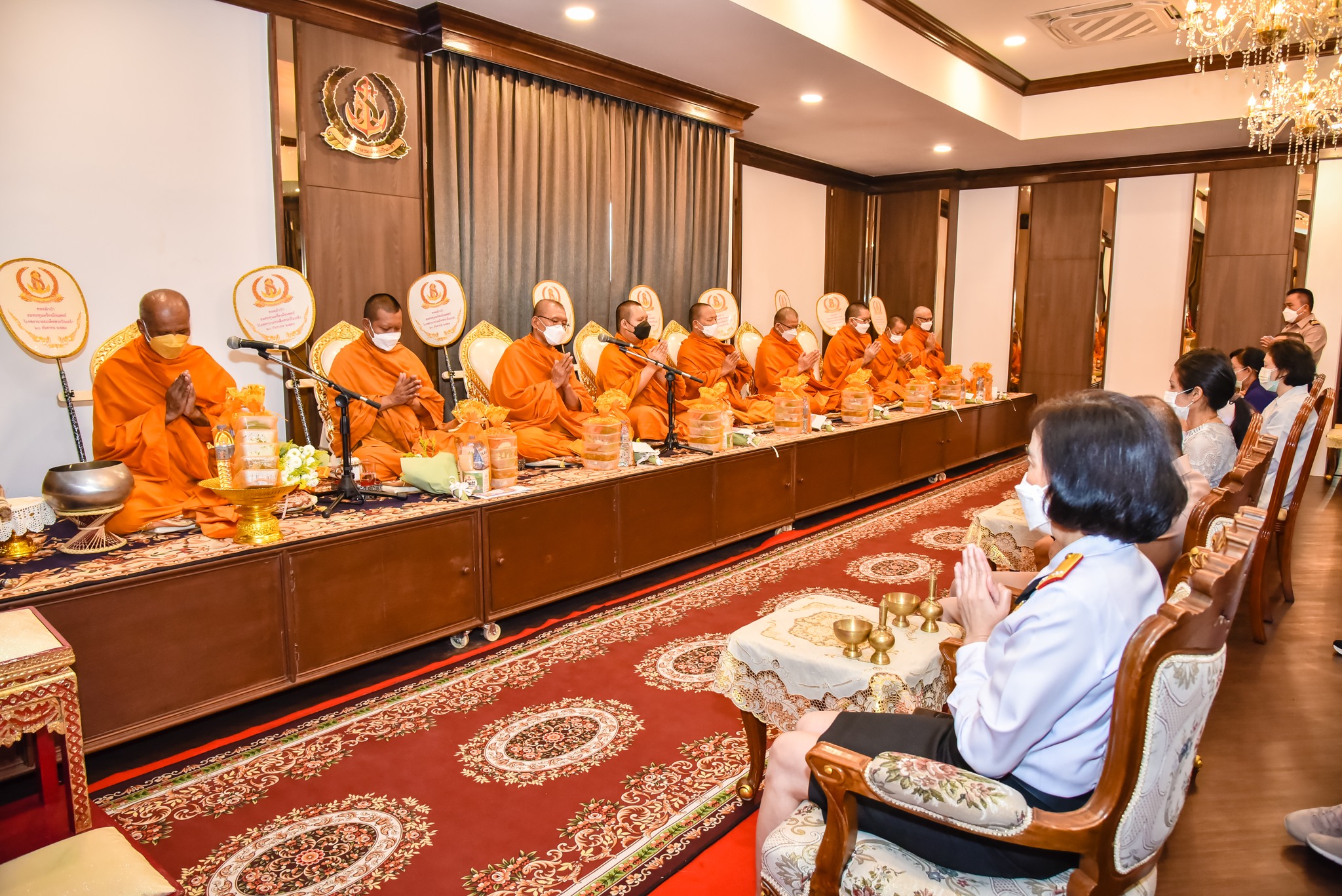 โรงพยาบาลสมเด็จพระปิ่นเกล้า กรมแพทย์ทหารเรือ จัดโครงการ “ ปันบุญ...ทำบุญเดือนเกิด ”