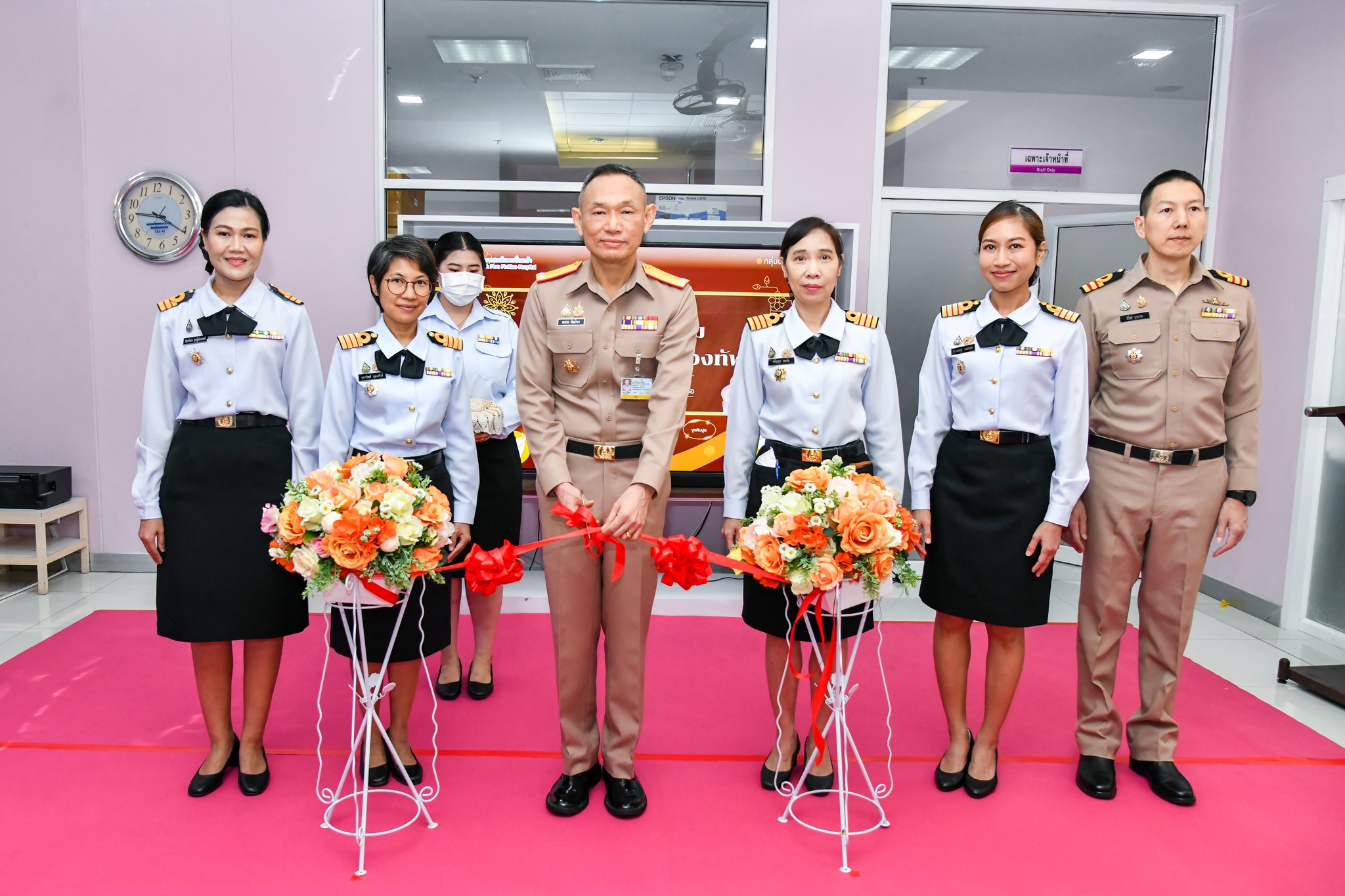 กลุ่มงานทันตกรรม รพ.ฯ จัดโครงการส่งเสริมทันตสุขภาพผู้สูงอายุกองทัพเรือ ประจำปีงบประมาณ 2568 